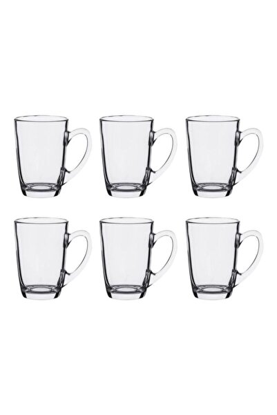 Luminarc 6-Piece New Morning Green Tea Mug Set Clear