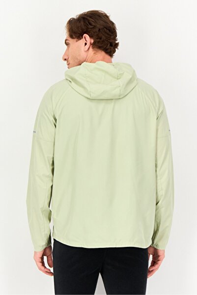 Nike Men Sportswear Fit Long Sleeve Running Jacket, Olive