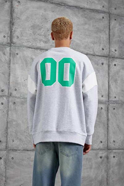 NOMARC Γκρι ΦΟΥΤΕΡΕΣ ΜΕ ΣΤΑΙΡΙΑ ΧΡΩΜΑΤΟΣ