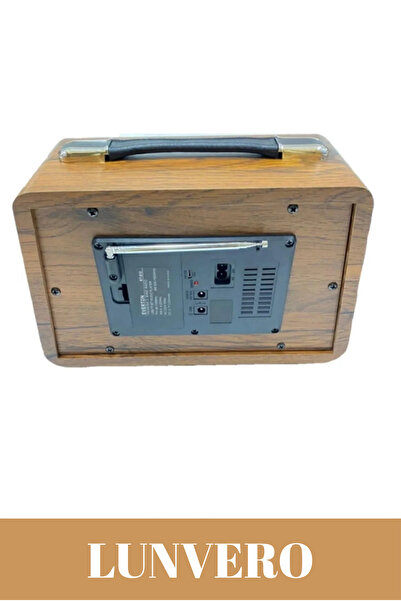 Lunvero Özel Üretim Kaliteli Bluetooth Müzik Çalar Usb Sd Aux Fm Radyo Şarjlı...