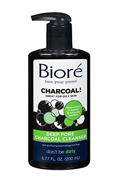 Biore لوشن تنظيف المسام العميقة بالفحم 200 مل