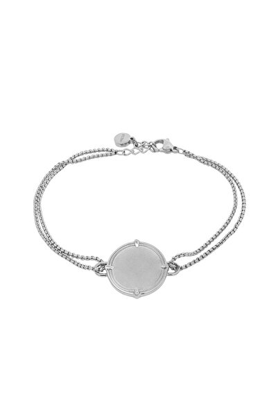 Bijuteria SORELLY Brățară cu monedă gravabilă 1,7 cm din argint