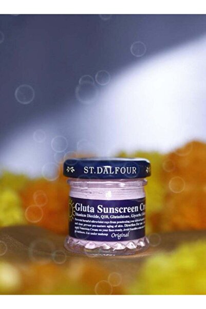 St. Dalfour كريم جلوتا لتفتيح البشرة وواقي الشمس بعامل حماية 90