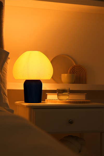 Lunipa Lamp Miso Masa Lambası – Amber Işık, Dekoratif Modern Lamba