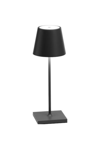 varioshop Rechargeable Touch LED Table Lamp VarioShop, Dimmable, 3 Color Temperatures, 5200 mAh, Black