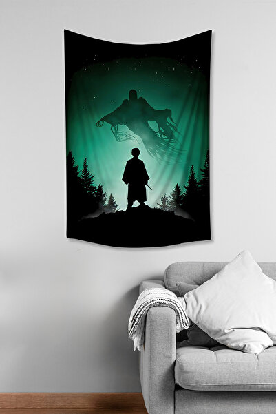 Moud's Harry Potter ve Ruh Emici Desenli Duvar Örtüsü Duvar Halısı Tapestry S...