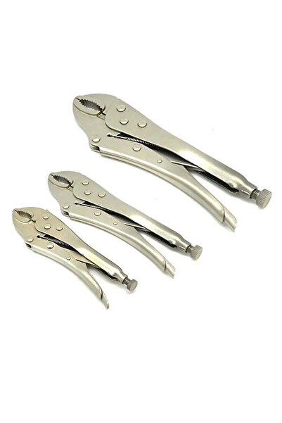 Generic طقم كماشة قفل من 3 قطع - أدوات مفتاح ربط متينة