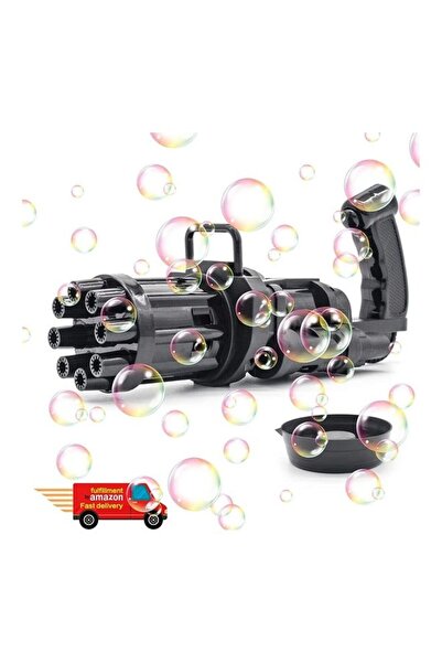 XIUWOO مسدس فقاعات جاتلينج مع غطاء