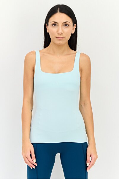 Nike Women Dri Fit Sleeveless Training Tank Top, Turquoise