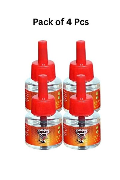Smash Out سائل طارد للبعوض - عبوة من 4 زجاجات