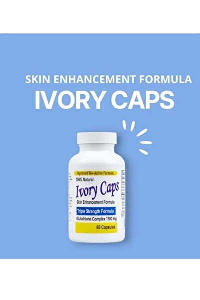 Ivory caps مكمل تفتيح البشرة - تركيبة تبييض يومية