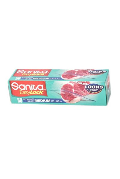 Sanita 50-Piece Storage Bag Set Clear