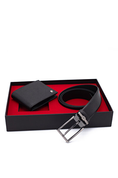 Pierre Cardin Leather Wallet & Belt Double Set Pc100F-2062A41