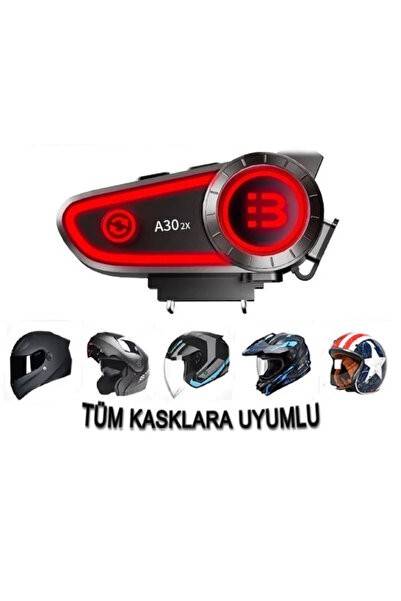 ROSE TEKNOLOJİ A30-2x RGB LEDLİ SU GEÇİRMEZ ÖZELLİKLİ BT 5.3 ÇİFT BAĞLANTI DESTEKLİ İNTERCOM