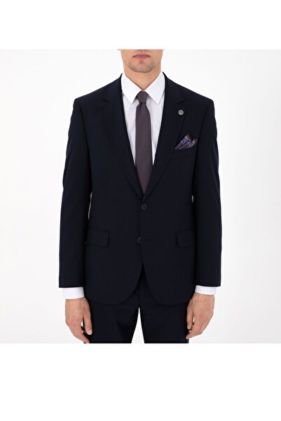 Biçeq Collection Men's Vested Sports Slim Fit Suit_Black