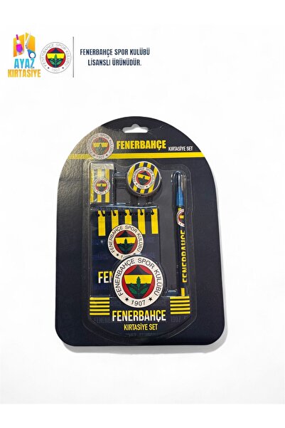 AYZTOYS KIRTASİYE Fenerbahçe Lisanslı Kartela Kırtasiye Seti - Öğrenci Okul Seti
