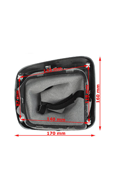 MEFAUTO Fiat Egea Compatible Gear Shift Boot with Gray Frame