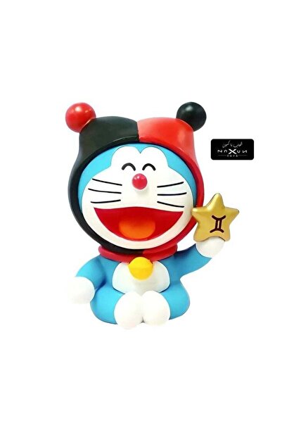 DORAEMON شخصية لطيفة قابلة للتجميع - لعبة زودياك الجوزاء النجمية من مادة البو...