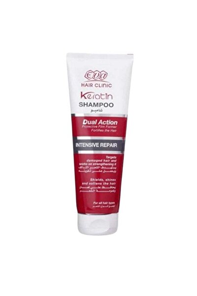Eva NYC شامبو إيفا هير كلينيك بالكيراتين لإصلاح الشعر بشكل مكثف - يقوي وينعم الشعر - 200 مل