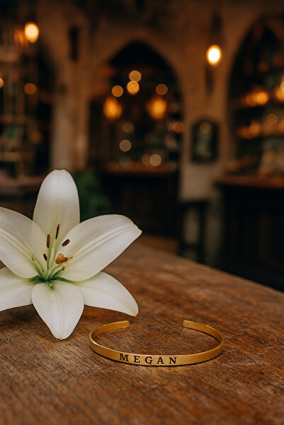 Soleildor İsimli Kelepçe Gümüş Bilezik