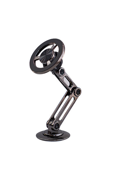 Wulf Essentials Alloy Folding 360° Rotating Magnetic Car Phone Holder Stand