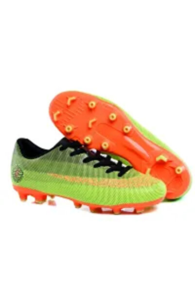 dorbe Lime Green & Orange Soccer Cleats | Performance Football Boots
