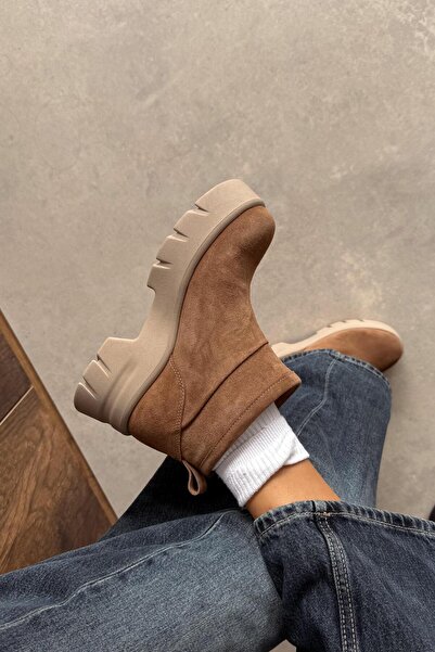 nope21shoess Siena Toprak Hakiki Deri Bot