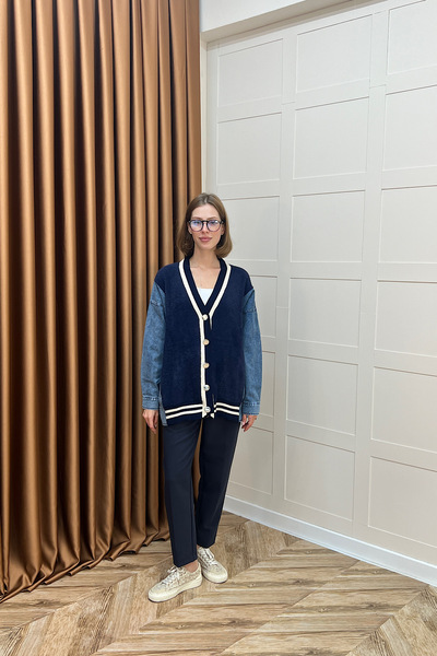 Stilife Коледж Кеді Сакал Кот Чекет Лациверт