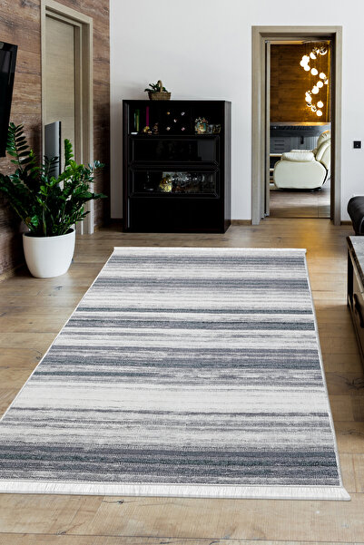 Dijidekor ΨΗΦΙΑΚΟ ΧΑλί με Φράντζα 9026 ΜΟΝΤΕΛΟ ΓΚΡΙ Σβήσιμο 60x650