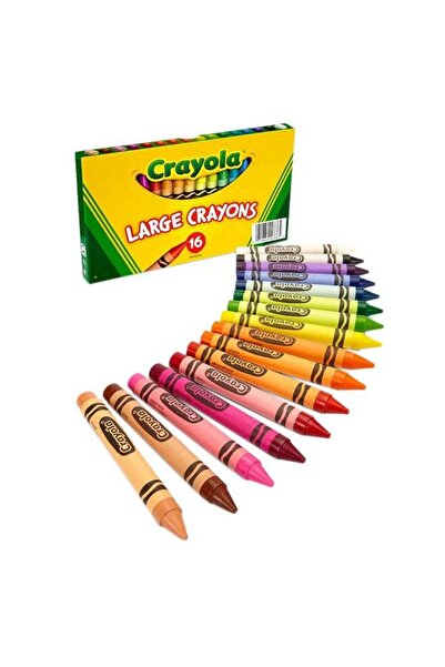 Crayola 16-piece Large Crayons in Lift Lid Box