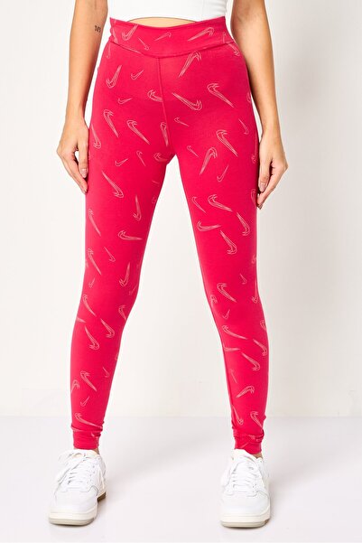 Nike بنطال رياضي ضيق للتدريب للنساء، وردي