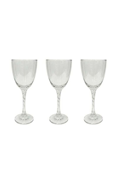 Premium Trio of European Plain Stemmed Wine Glasses – Clear and Classy for All Occasions