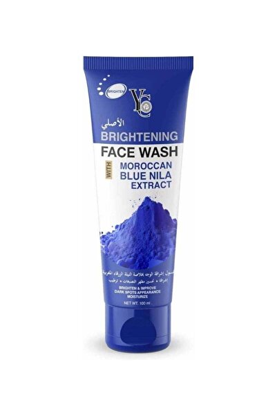 YC غسول الوجه المفتح بخلاصة النيلة الزرقاء المغربية - يفتح البشرة ويزيل البقع...