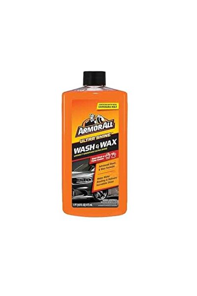 Armor ALL Ultra Shine Wash & Wax - Advanced Car Shampoo with Carnauba Wax 473ml
