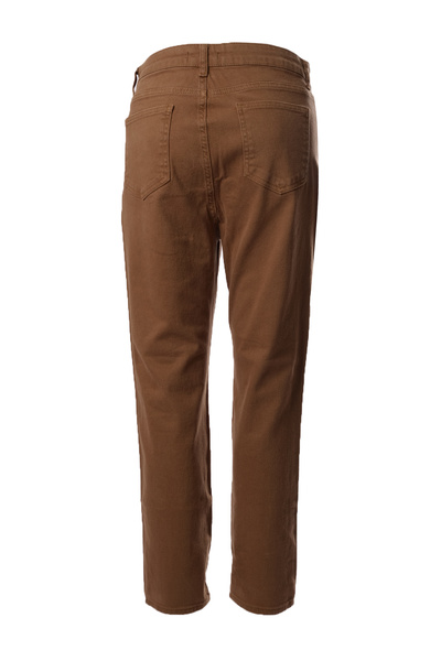 Faik Sönmez Minimalist Women's Pants - Regular Fit Midi