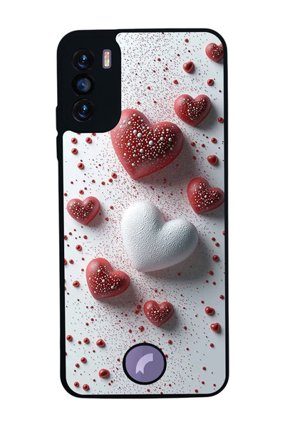 Reeder S19 Max Pro S Compatible Printed , Matte Black, Soft Silicone, Protective, Shock Absorbing Cover, Case