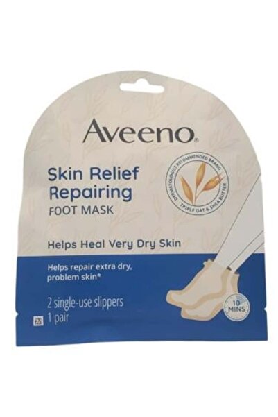 AVEENO جوارب إصلاح القدم للاستخدام مرة واحدة - قناعان