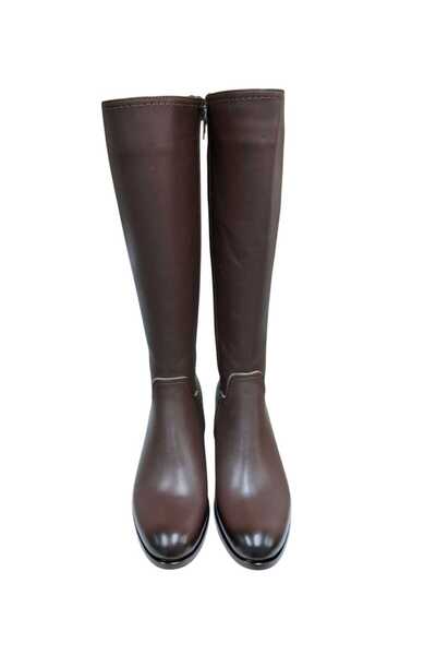 Escarpinshoes KADIN HAKİKİ DERİ TOPUKLU ÇİZME
