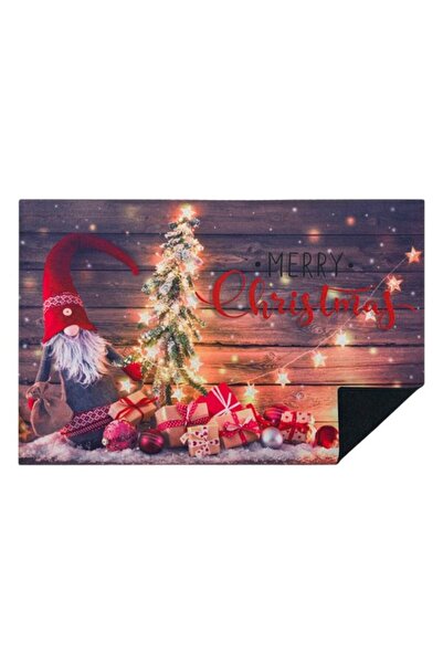 OEM Christmas Gnome Door Mat with Gifts 60x40cm