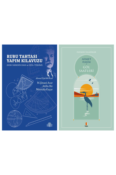 Kapı Yayınları Rubu Board Construction Manual + Lake Clocks