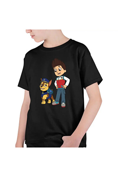 OEM Tricou Copii Baieti Paw Patrol Ryder Chase Patrula Catelusilor
