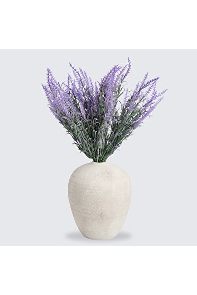 Artificiale Rolio Bouquet of 3 or 5 Artificial Flowers Lavender – 40 cm - 5 Branches