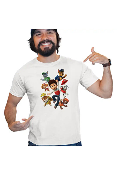 OEM Tricou Barbati Paw Patrol Aventuri Patrula Catelusilor