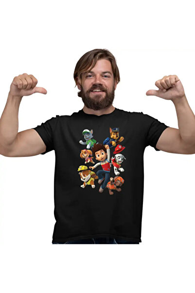 OEM Tricou Barbati Paw Patrol Aventuri Patrula Catelusilor