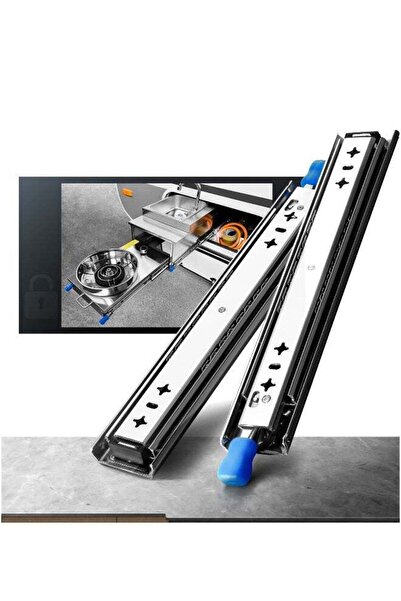 Generic Push to Open Full Extension Drawer Runners 350mm, 120kg, 1 Pair