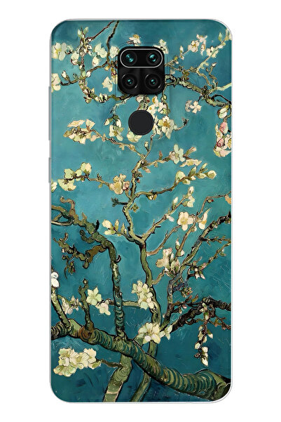 Elorakılıf Xiaomi Redmi Note 9 Uyumlu Baskılı Yumuşak Silikon Şeffaf Telefon ...