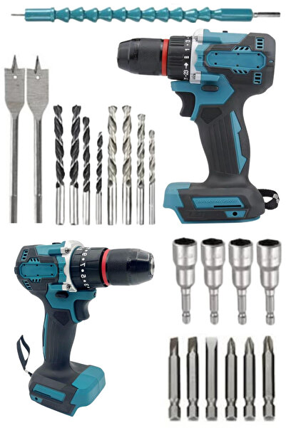 HAMMERKRAFT Assur Dawrek Daflong Bütün Setlere Uyumlu Solo Gövde 10M Darbeli Şarjlı Matkap (BATARYASIZDIR)