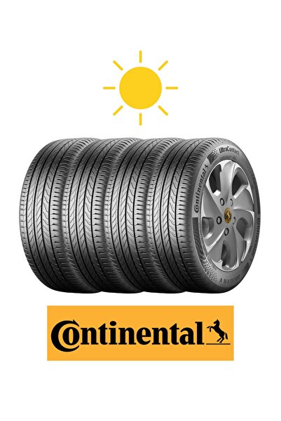 Continental (4'LÜ TAKIM) 205/60R16 96H XL FR UltraContact Oto Yaz Lastiği (Ür...