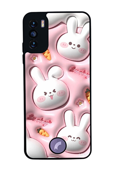 Reeder S19 Max Pro S Uyumlu Baskılı, Mat Siyah,Yumuşak Silikon, Koruyucu,Şok ...