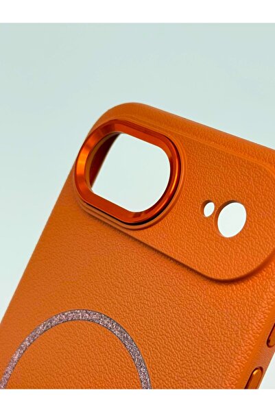 GENERAL Premium Leather Texture Magnetic MagSafe iPhone Case With Camera Lens Guard – For iPhone 17 Air